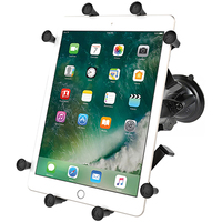 RAM Mounts X-Grip with Twist-Lock Suction Cup Mount for 9"-10" Tablets