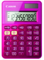 Canon LS-100K calcolatrice Desktop Calcolatrice di base Rosa