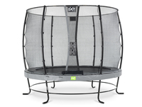 EXIT Elegant trampoline ø305cm met Economy veiligheidsnet - grijs