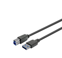 Vivolink PROUSB3AB15C câble USB 15 m USB 3.2 Gen 1 (3.1 Gen 1) USB A USB B Noir