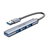 Vention Mini Hub USB 3.0 CKOHB/ 1xUSB 3.0/3xUSB 2.0