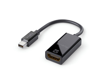 PureLink IS141 adaptador de cable de vídeo 0,1 m Mini DisplayPort HDMI Negro