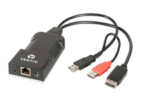 Vertiv Avocent HMXTX SNGL VGA USB AUDIO-OU KVM-extender Zender