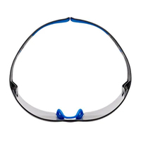 3M 7100148072 biztonsági szemellenző és szemüveg Védőszemüveg Polikarbonát (PC) Kék, Szürke