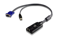 ATEN Adaptador KVM VGA USB con Virtual Media