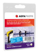 AgfaPhoto APB1100YD inktcartridge 1 stuk(s) Geel