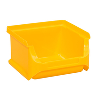 Allit ProfiPlus Box 1 Compartiment de rangement Rectangulaire Polypropylène (PP) Jaune