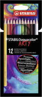 STABILO aquacolor ARTY Multicolore 12 pièce(s)
