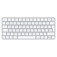 Apple Magic Tastatur Universal USB + Bluetooth Schweiz Aluminium, Weiß