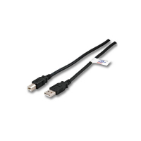 Neklan 2090051 câble USB 3 m USB 2.0 USB A USB B Noir