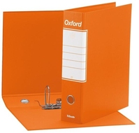 Esselte Registratore Oxford Protocollo Dorso 8 cm Arancio