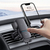 Baseus Wisdom Car Mount Wireless Charger Uchwyt aktywny Telefon komórkowy/Smartfon Czarny