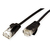 ROLINE GREEN 21.44.3950 kabel sieciowy Czarny 0,15 m Cat6a U/UTP (UTP)