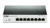 D-Link DGS-1100-08P switch di rete Gestito L2 Gigabit Ethernet (10/100/1000) Supporto Power over Ethernet (PoE) Nero