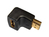Inakustik 0090201002 tussenstuk voor kabels HDMI Zwart, Goud