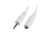 Lanberg AD-0024-W kabel audio 0,1 m 3.5mm 2 x 3.5mm Biały