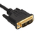 4XEM 4XDVIVGA10FT video cable adapter 3.048 m VGA (D-Sub) DVI-D Black