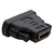 Akyga AK-AD-03 cable gender changer HDMI DVI 24+5 Black