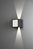 Konstsmide 7946-370 Wandbeleuchtung Anthrazit, Grau Für die Nutzung im Außenbereich geeignet