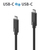 PureLink IS2511-015 USB Kabel 1,5 m USB 3.2 Gen 2 (3.1 Gen 2) USB C Schwarz