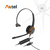 Axtel Prime MS HD mono NC USB Zestaw słuchawkowy Przewodowa Opaska na głowę Biuro/centrum telefoniczne USB Typu-A Czarny, Pomarańczowy