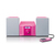 Lenco MC-013PK Tragbares Stereosystem Digital 4 W FM Pink Playback MP3
