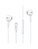 Urban Factory ELM50UF headphones/headset Wired In-ear Music/Everyday White