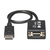 Tripp Lite P134-001-VGA video kabel adapter 0,31 m VGA (D-Sub) DisplayPort Zwart