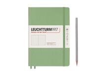 Notizbuch Leuchtturm Edition120 medium punktkariert dotted Salbei 145x210mm Hardcover