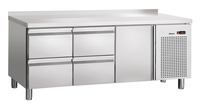 Bartscher Kühltisch S4T1-150 MA | Höhe Schrank: 554 mm | Maße: 179,2 x 70 x 850