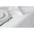 Mitre Luxury Luxor Tischdecke weiß 135 x 178cm. 190g/m². 135 x 178cm, Baumwolle