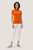 Damen Poloshirt MIKRALINAR®, orange, 4XL - orange | 4XL: Detailansicht 6