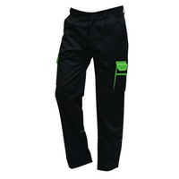 Orn 2580-15 Silverswift Combat Trouser - Black/Lime [48" Short Leg]