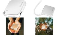 LogiLink Mini-chauffe-mains, avec lampe de poche, blanc (11117917)