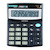 Kalkulator biurowy DONAU TECH, 10-cyfr. wyświetlacz, wym. 122x100x32 mm, czarny