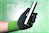 Rękawice Virdis, montażowe, nylon+lateks, rozm. 10, zielono-czarny