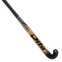 Adult Advanced 85 % Carbon Low Bow Field Hockey Stick Carbotec C85 - Gold/black - 36.5"