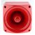 Klaxon Nexus 120 Elektronischer Signalgeber IP66 10 → 60 V dc 50-Ton 120dB Rot