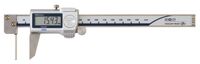 MITUTOYO Csővastagságmérő tolómérő digitális 0 - 150 mm / 0,01 mm görgővel IP67 573-661-20