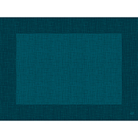Duni Tischset 30 x 40 cm Linnea Ocean Teal (100 Stück) Ideal zum Schutz von Tischen geeignet Linnea Ocean Teal