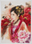 Diamond Painting Kit: Asian Lady in Pink