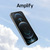 OtterBox Amplify - Protector de Pantalla de Cristal Templado Ultra Resistente y Anti-Microbial para iPhone 12 Pro Max - clear