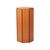 Seville Wooden Octagonal Litter Bin - 100 Litre - Mahogany Stained - (208059) Add Liner Bucket