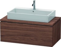 DURAVIT LC581402121 Konsolenunterschrank L-CUBE 400x1020x547mm nussbaum dunkel n