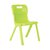 Titan One Piece School Chair Size 2 Lime (All in one plastic construction) KF78512