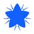 Colop Self Inking Motivational Stamp Blue Star