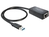 Adapter USB 3.0 an Gigabit LAN 10/100/1000 Mb/s, Delock® [62121]