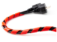 Kabelschutzschlauch, 12 mm, rot, PE, HS-SPF-1275R