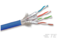 LSFRZH Ethernet-Kabel, Cat 7, 8-adrig, AWG 24, blau, 2297799-1