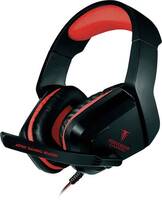 Berserker Gaming AVRAK Gamer Over Ear headset Vezetékes Stereo Fekete, Piros